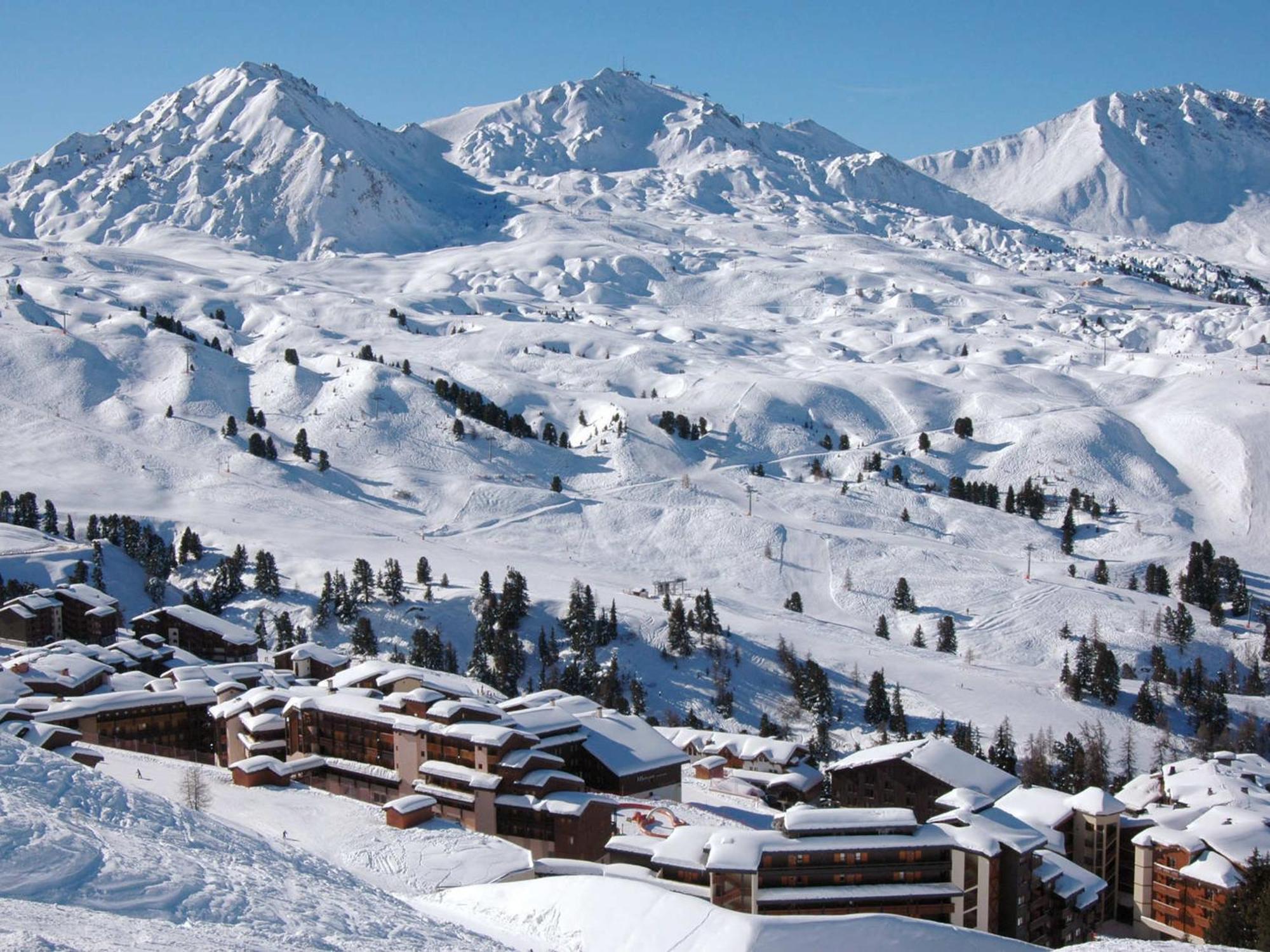 Duplex 4 Pieces Sud, 8 Pers, Balcon, Au Pied Des Pistes - Fr-1-455-2 Apartment La Plagne Luaran gambar