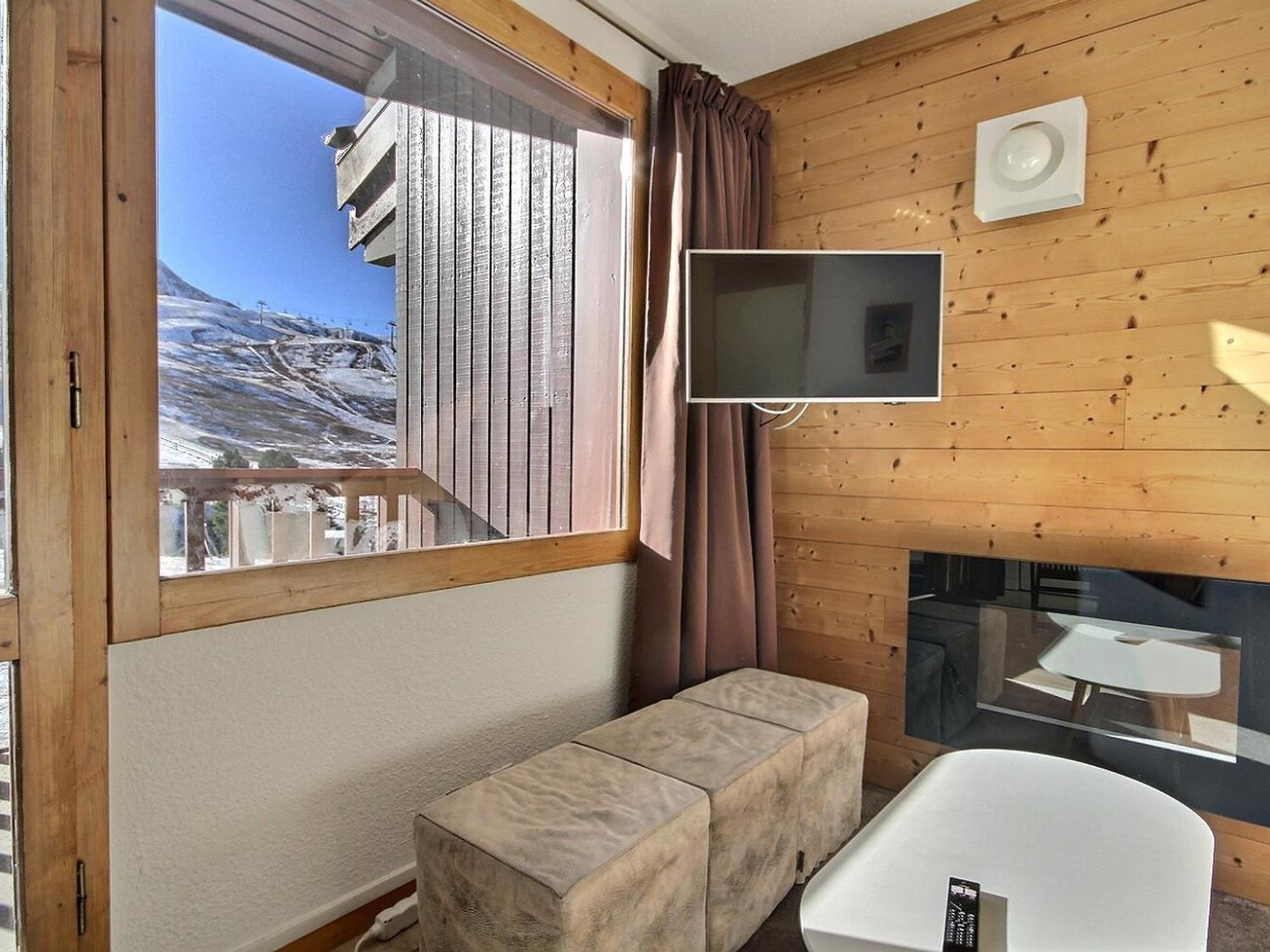 Duplex 4 Pieces Sud, 8 Pers, Balcon, Au Pied Des Pistes - Fr-1-455-2 Apartment La Plagne Luaran gambar