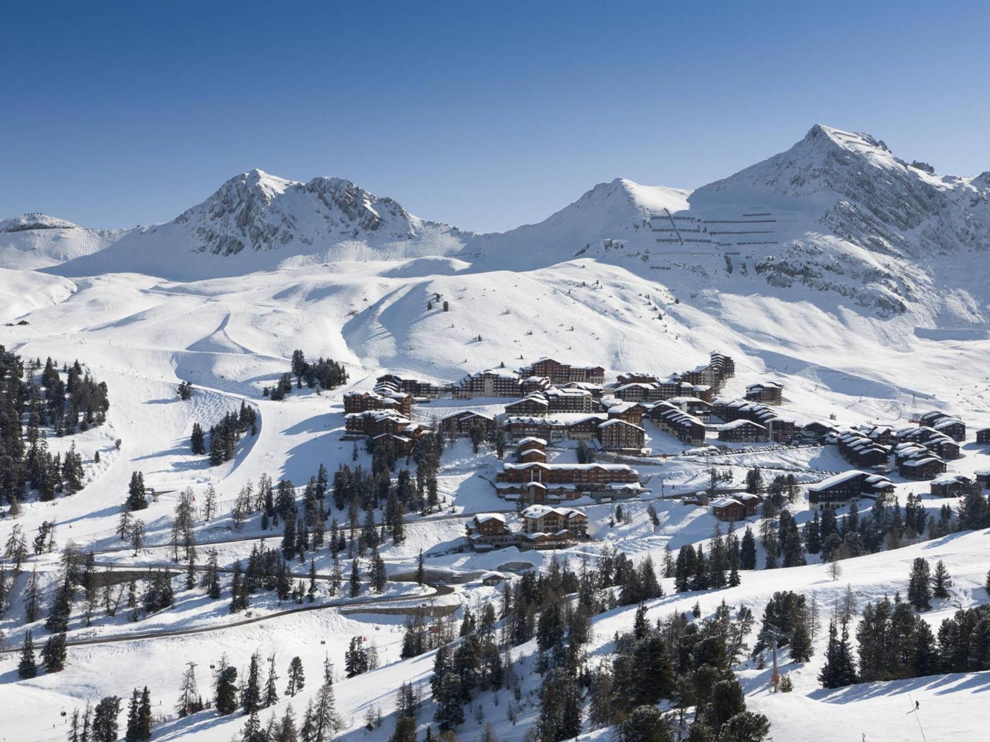 Duplex 4 Pieces Sud, 8 Pers, Balcon, Au Pied Des Pistes - Fr-1-455-2 Apartment La Plagne Luaran gambar